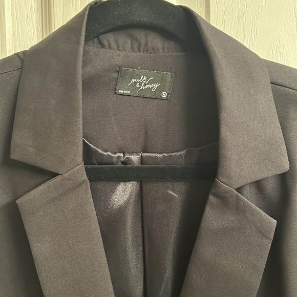 Milk & Honey Blazer with Cheetah Cuff #82 - Picture 2 of 6